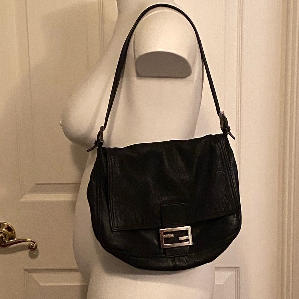 Fendi Mama vintage leather baguette